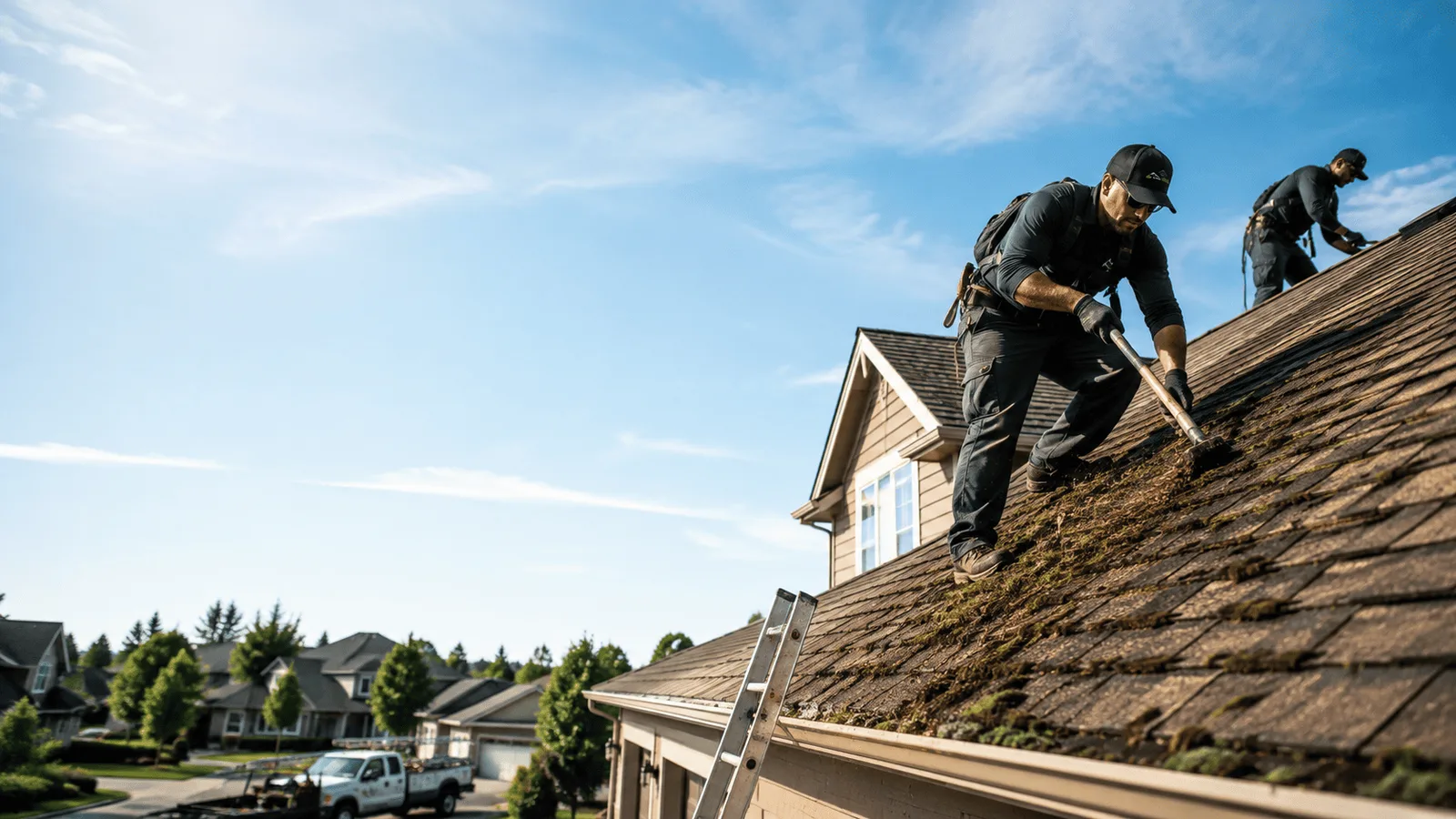 Roof Moss Removal in Hazleton, IA near me